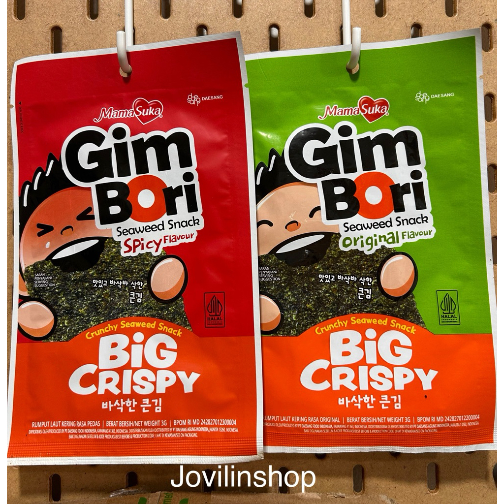 

MamaSuka - Gim Bori Big Crispy Sheets 3gr