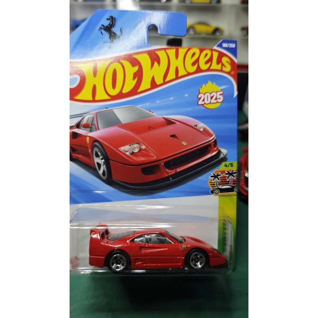 Hotwheels Ferrari F40 2025