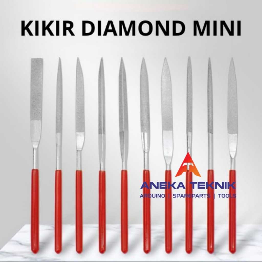 Kikir Diamond Mini Set 10 Pcs / Kikir Mini Diamond File / Alat Kikir Serbaguna