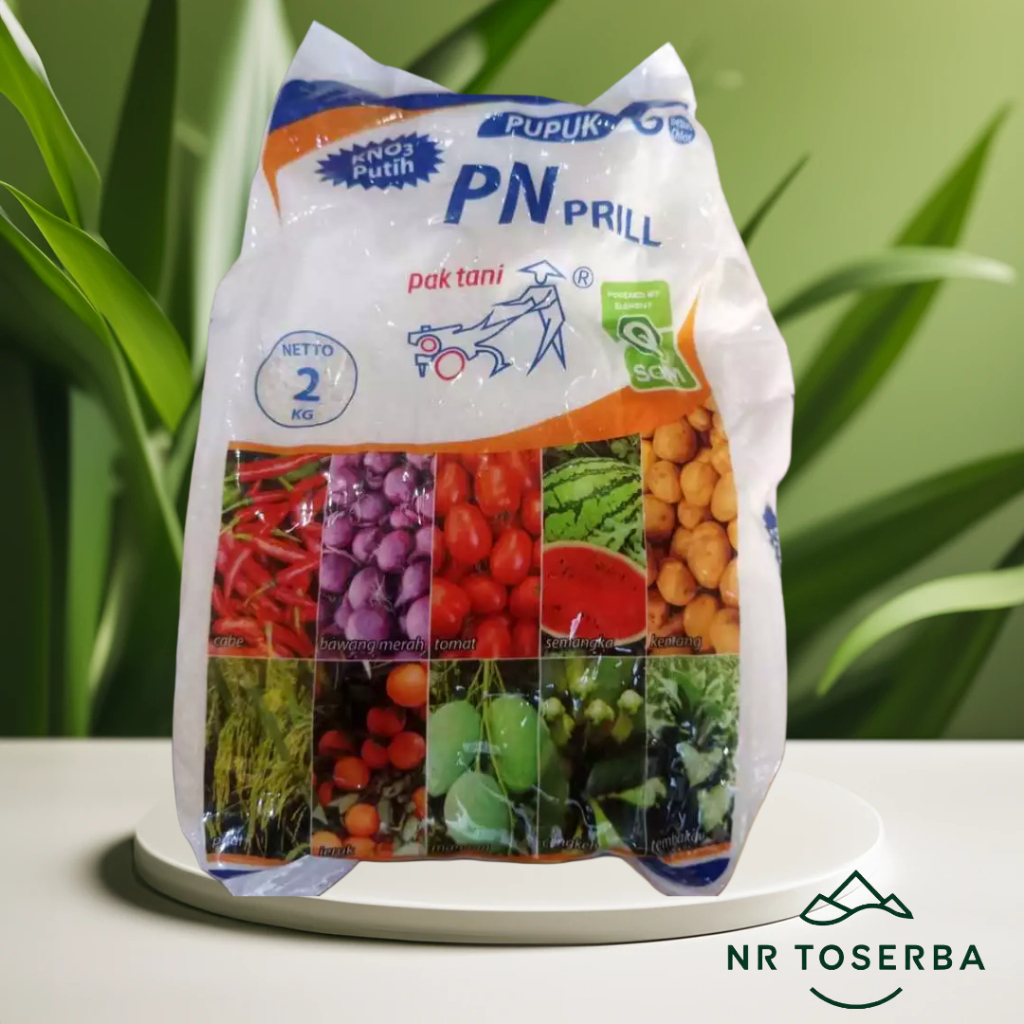 PUPUK KNO3 PN PRILL PAK TANI 2kg/ KNO3 PUTIH 2KG/ PUPUK KNO3 PAK TANI