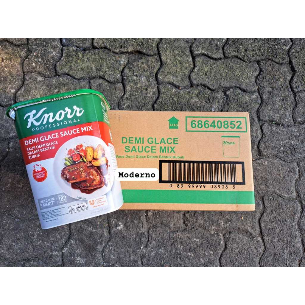 

Knorr Demi Glace 1 kg perkarton isi 6 - Knorr demiglace 1 Kg perkarton isi 6