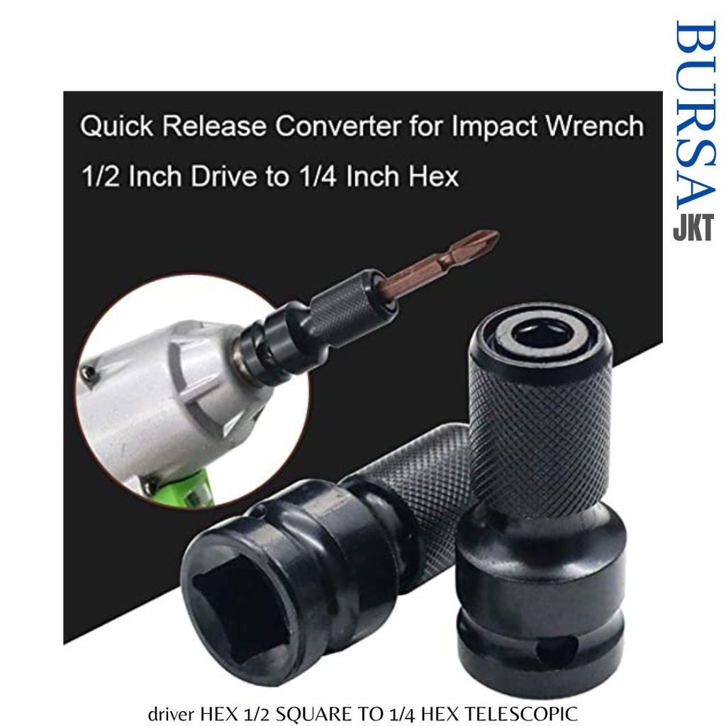 KONEKTOR ADAPTER IMPACT WRENCH 1/2 INCH / ADAPTOR IMPACT WRENCH