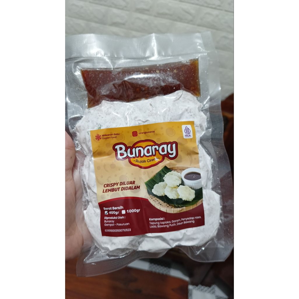

Rujak Cireng Bunaray (frozen food)