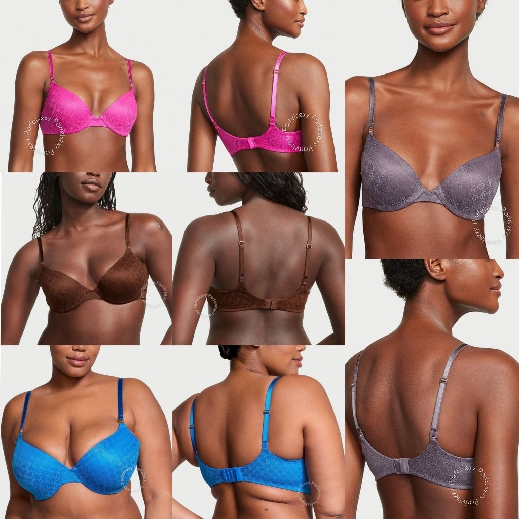 Victoria Secret Very Sexy Icon Demi Bra Ada Busa Tipis 32A 32B 34DD 36C 11227016