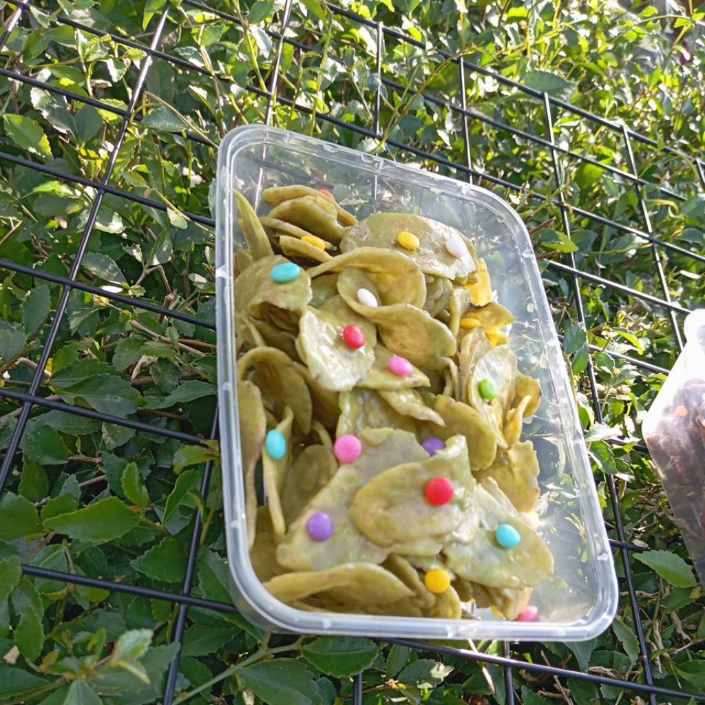 

Criping pisang coklat mix rasa