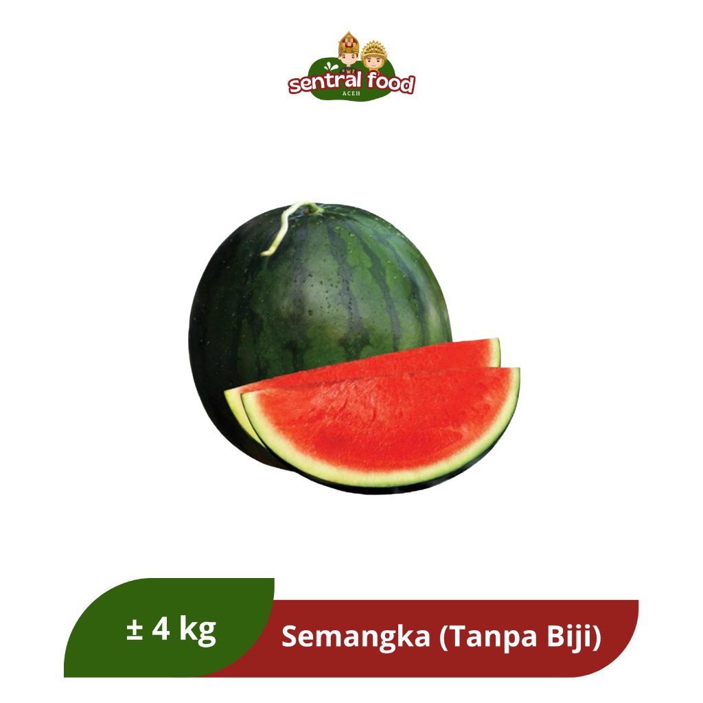 

Semangka Merah Tanpa Biji 1 Buah
