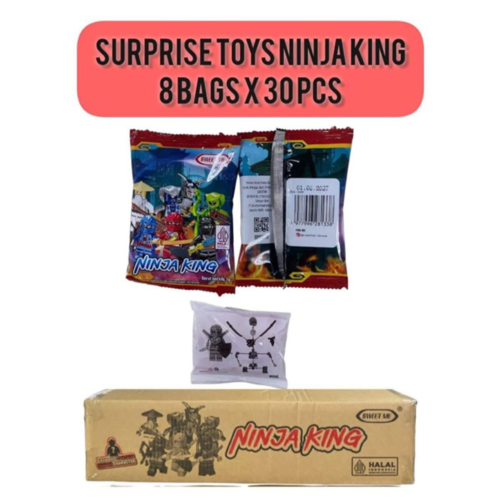 

SURPRISE CANDY/HARD CANDY NINJA KING ISI 30