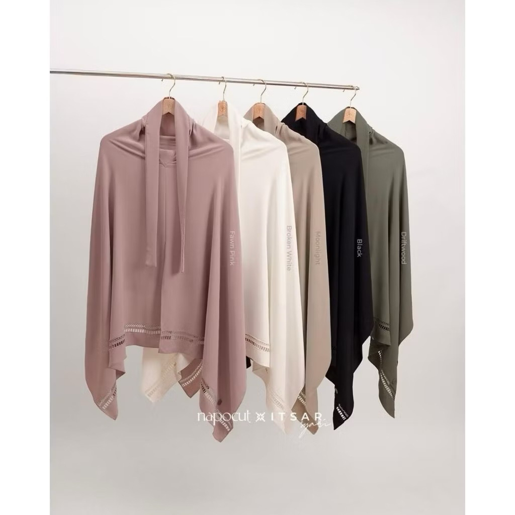 Itsar Syari Nisbah Khimar x Napocut Black