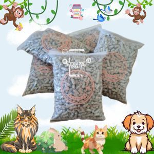 Cottontail Pellet Pet Litter 1kg - Wood Cottontail Pellet Pet Litter 1kg