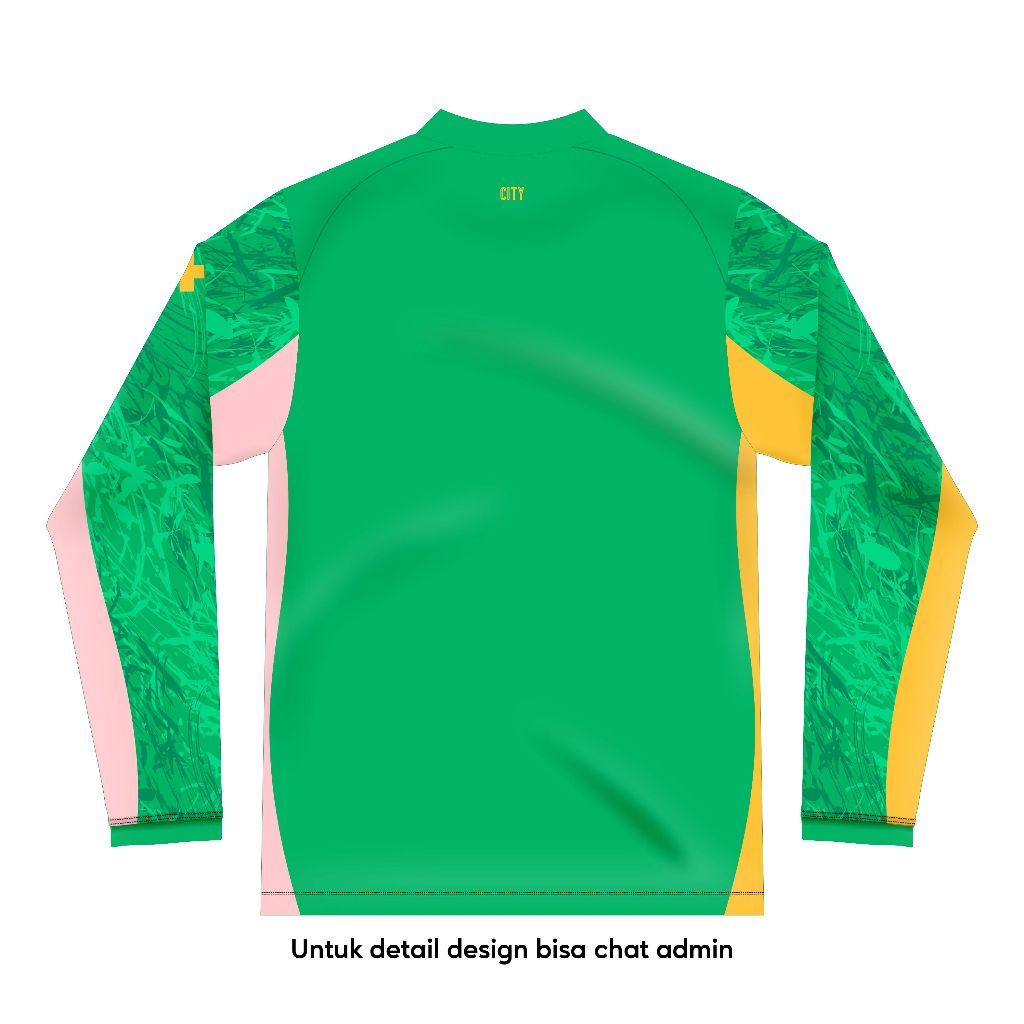 Jersey Vintage Fantasy Man City GK 2025-2026 Fullprinting - Atasan