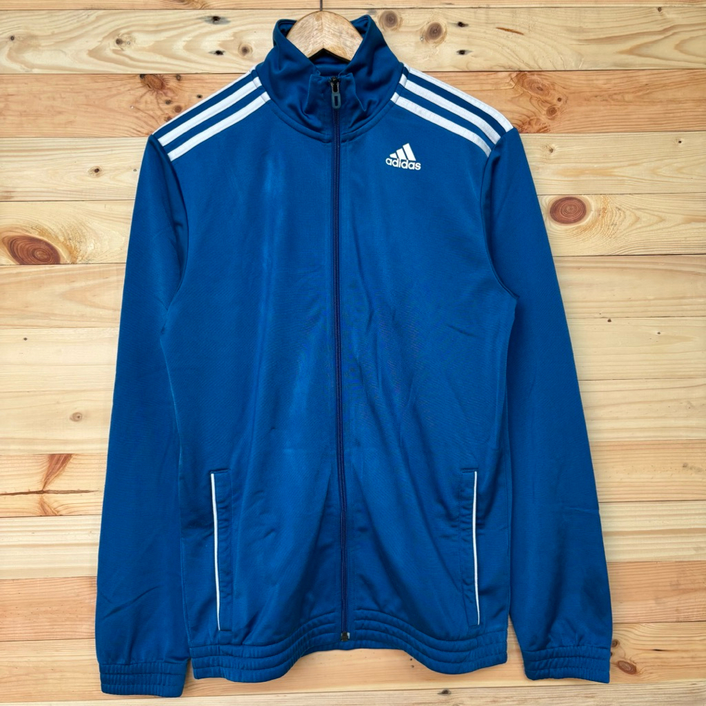 Jaket Tracktop Adidas Essentials - Second Very Good Condition Untuk Pria & Wanita