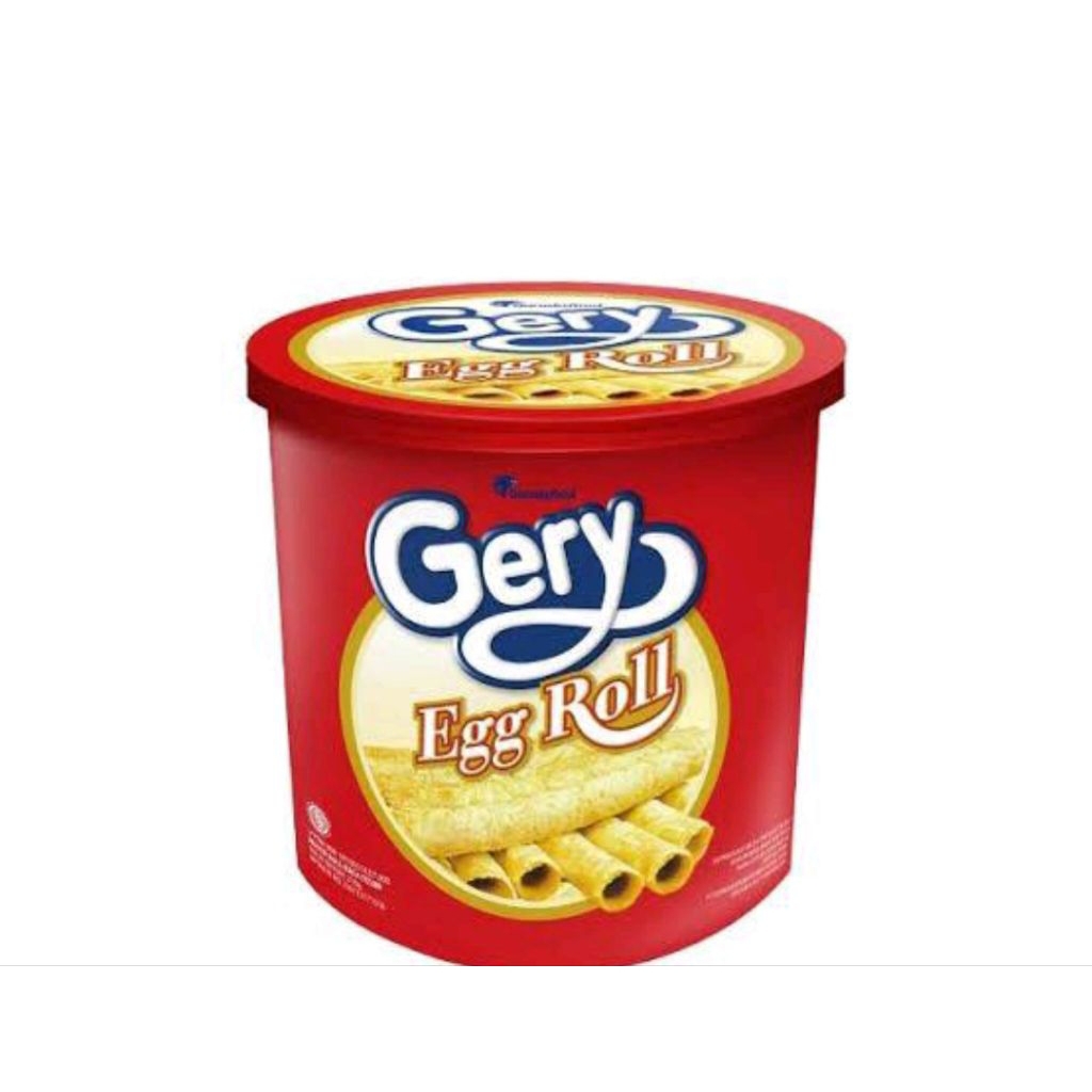 

Gery Wafer Egg Roll 210gr Exp 12 2025