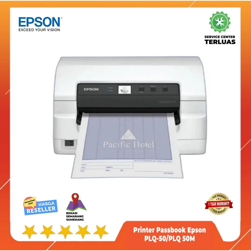 

EPSON Passbook Printer PLQ-50 Garansi Resmi Original