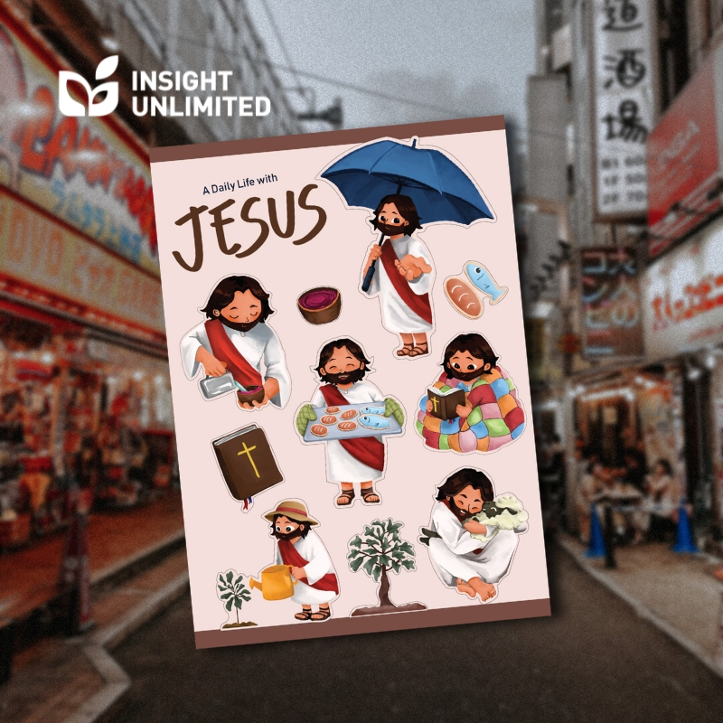 

Stiker Yesus Lucu Waterproof Jesus Stickers