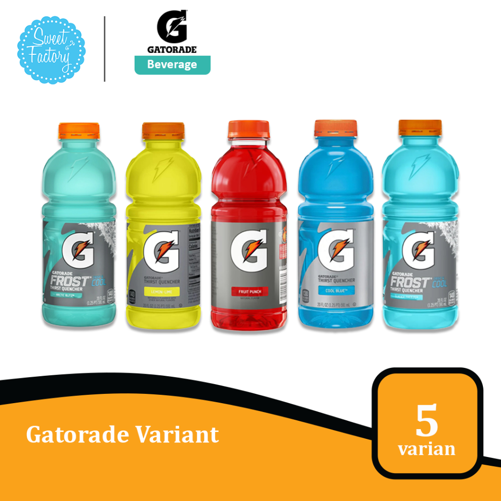 Gatorade Thirst Quencher Drink - minuman gatorade impor USA