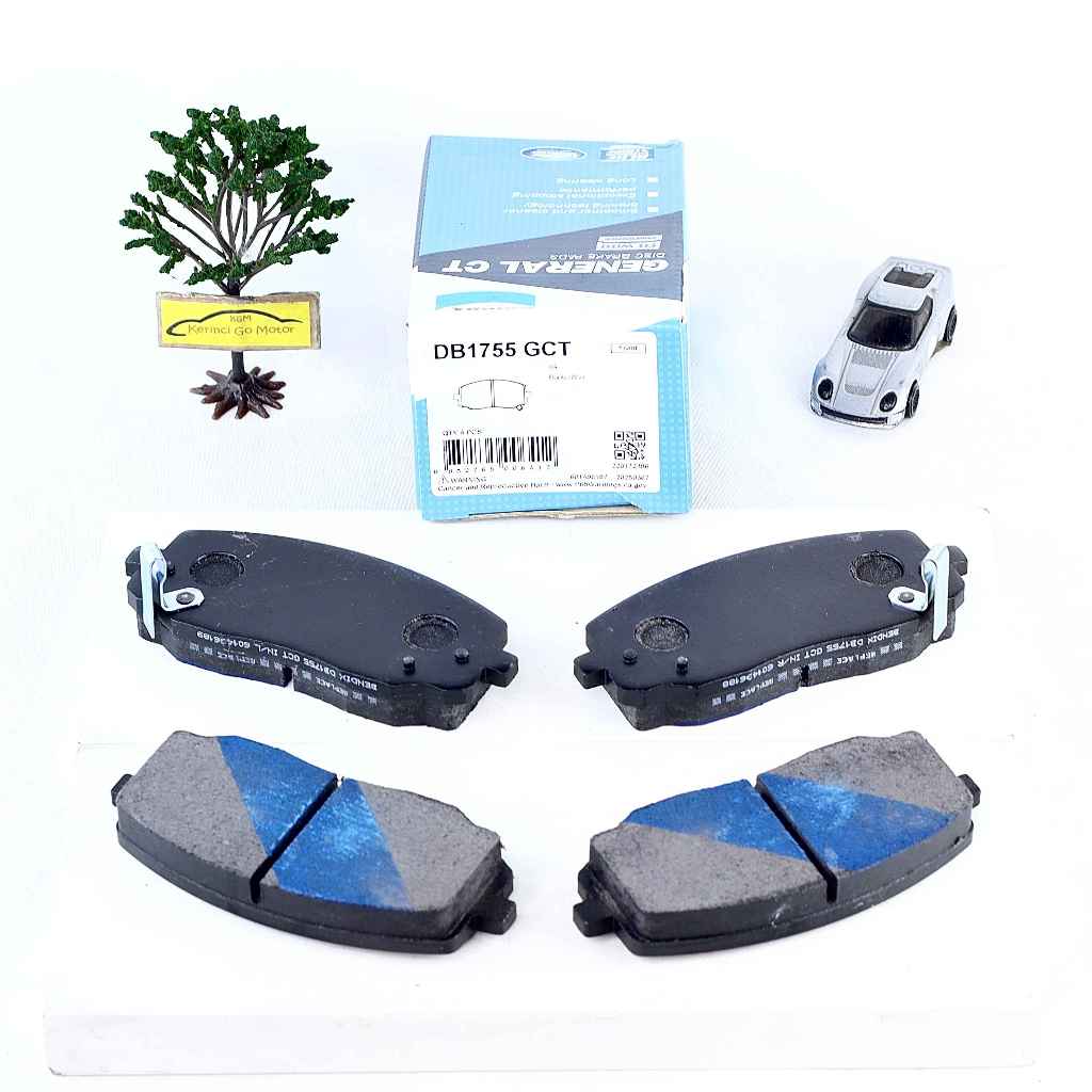 Bendix DB-1755 GCT Kampas Rem Depan Brake Pad Hyundai i10 07-14 Picanto 99-14