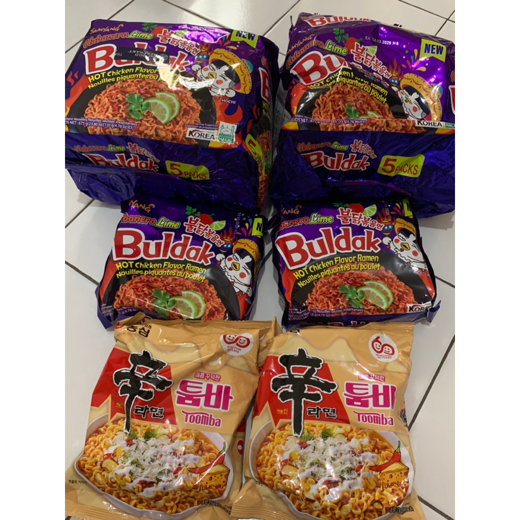 

READY SAMYANG LIME QUATTRO CHEESE ROSE BULDAK CARBONARA | NEONGSHIM SHIN RAMYUN TOOMBA RAMYUN CREAMMY CHEESE