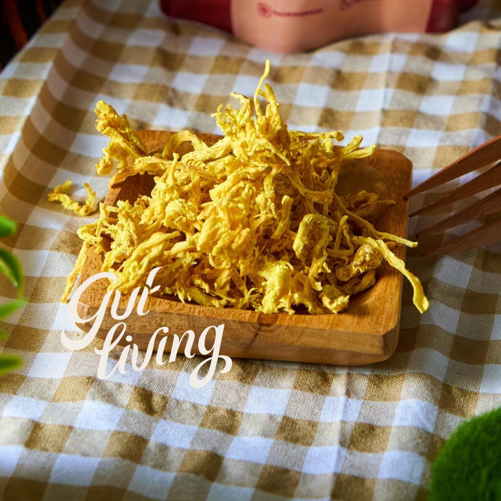 

Crispy Shredded Chicken Lauk Snack Cemilan Kering Ayam Suwir Kriuk Gluten Free Hazmina Meals