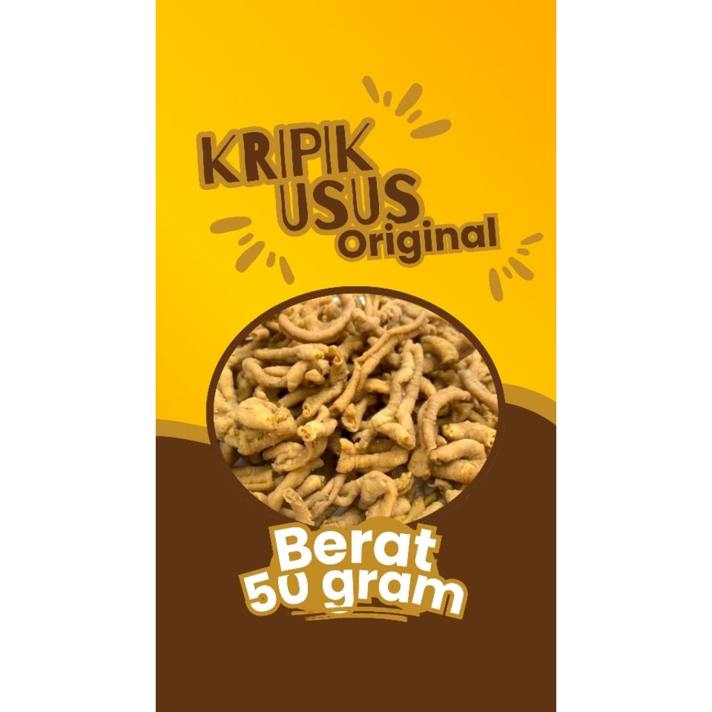 

Kripik Usus Renyah Gurih Nikmat dan Murah Meriah, Usus Ayam Crispy
