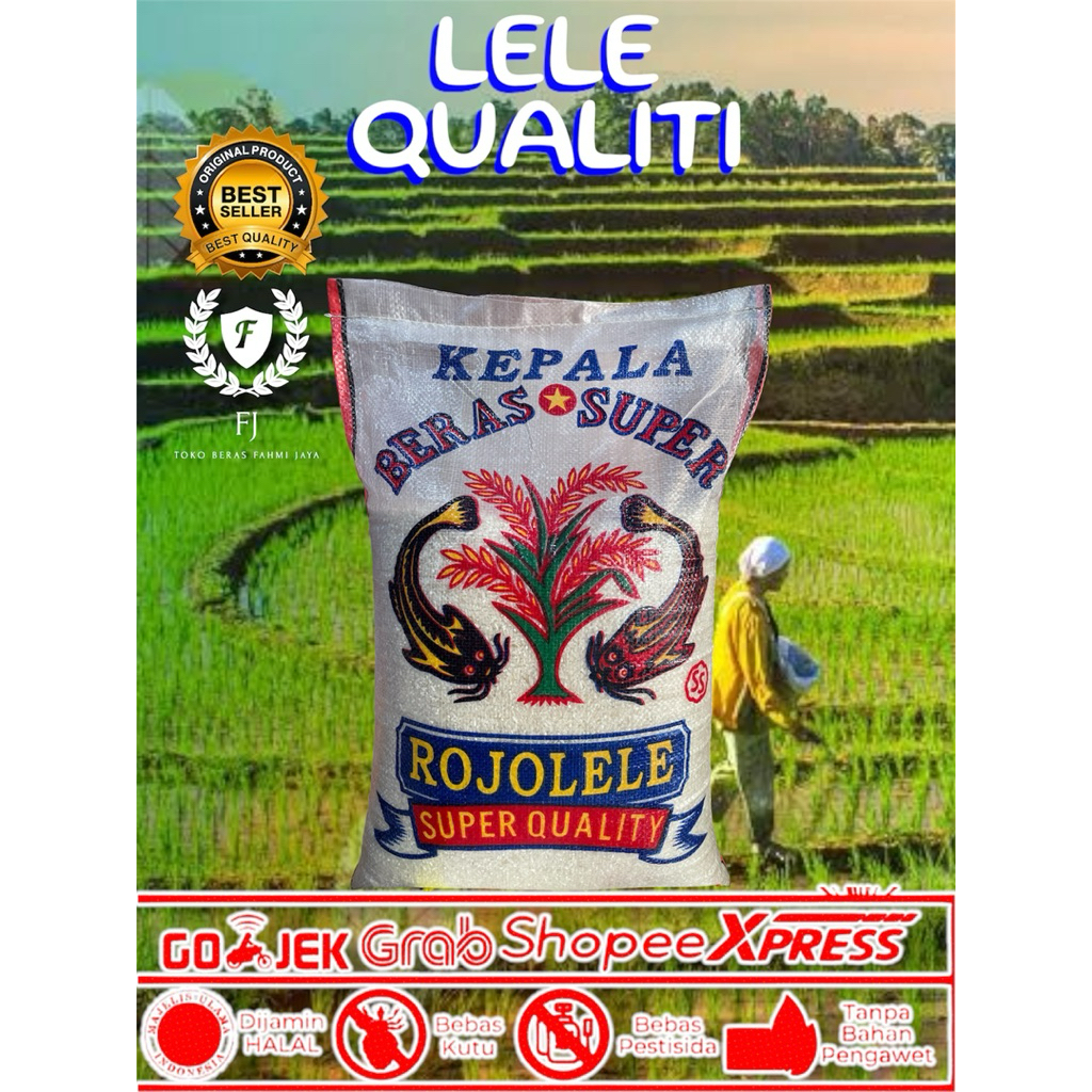 

BERAS ROJOLELE QUALITY 20KG 10KG 5KG