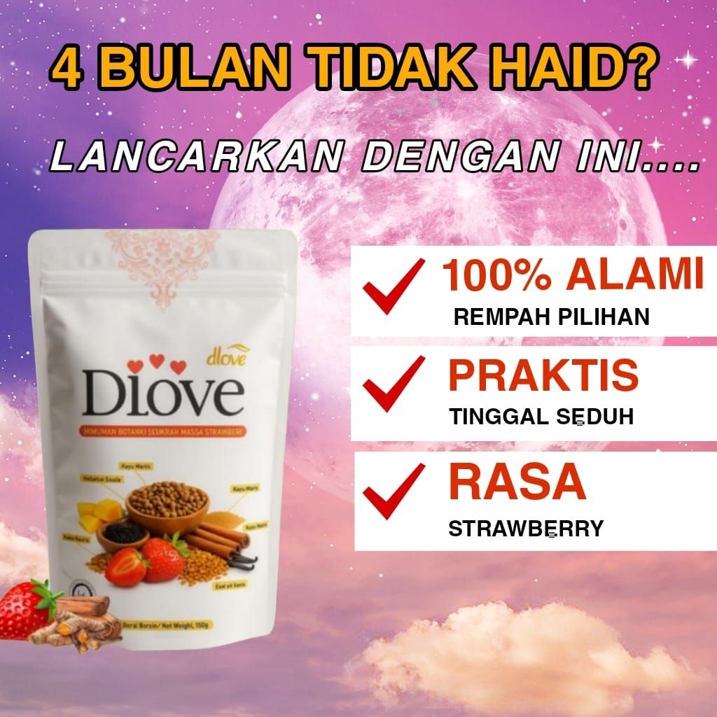 

Dlove Detox Rahim Untuk Memperlancar siklus menstruasi yang tidak teratur | 4bulan | ,Keputihan,Dan hormon yang tidak teratur Rasa Strawberry isi 50gr
