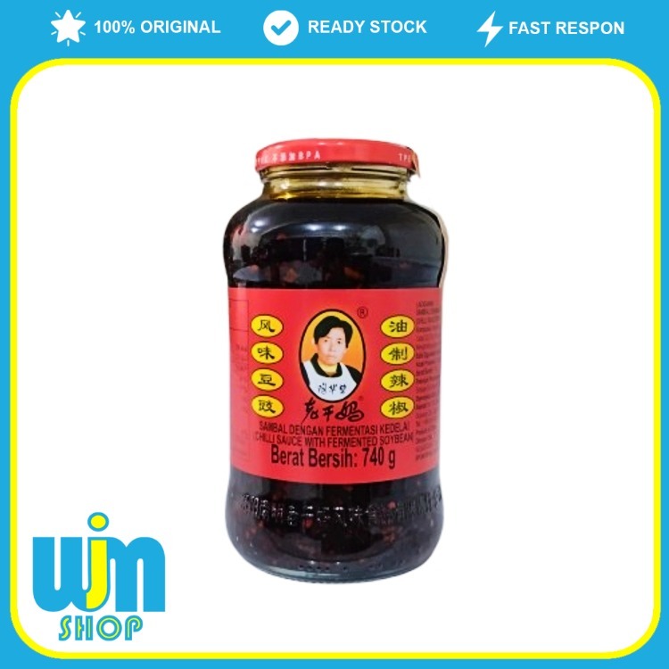 

Laoganma Chili Sauce With Soybean 740gr WJM Makassar