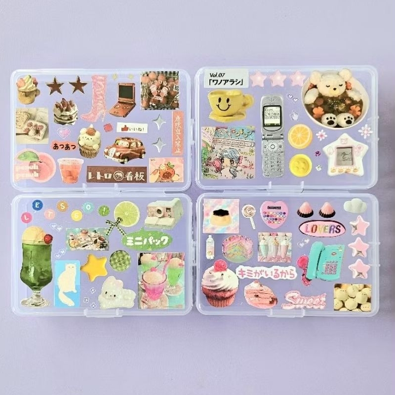 

Deco Clear Box Organizer Case - deco retro juminocore