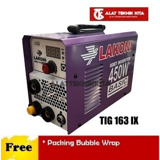 LAKONI Basic TIG 163ix mesin las basic TIG 163 ix travo las TIG
