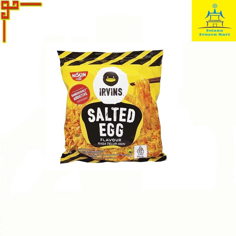 

Mi Irvins Salted Egg Noodles 117gr - NISSIN