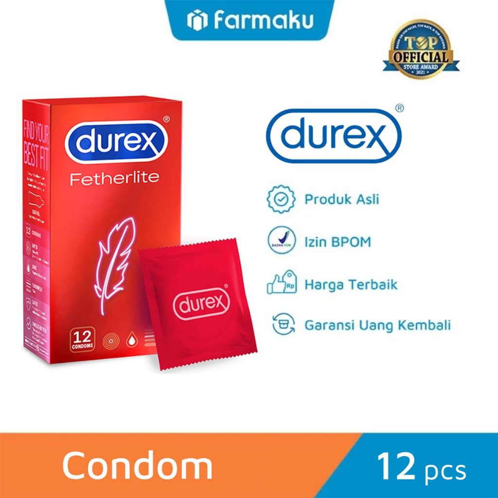 Durex Fetherlite Kondom Isi 12