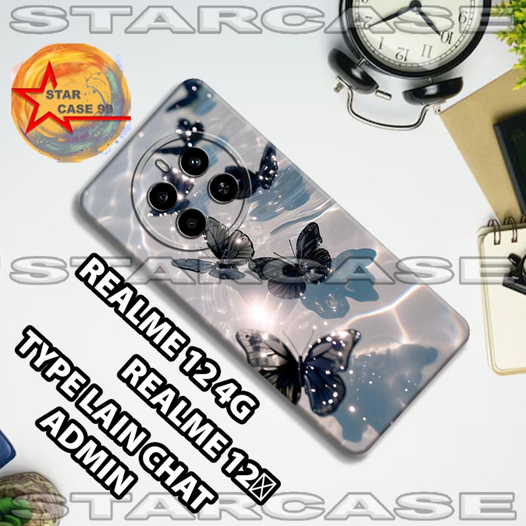 Softcase karet realme 12 4g | realme 12+/S51/Motif cewek/case realme 12 4g | realme 12+/casing Realm