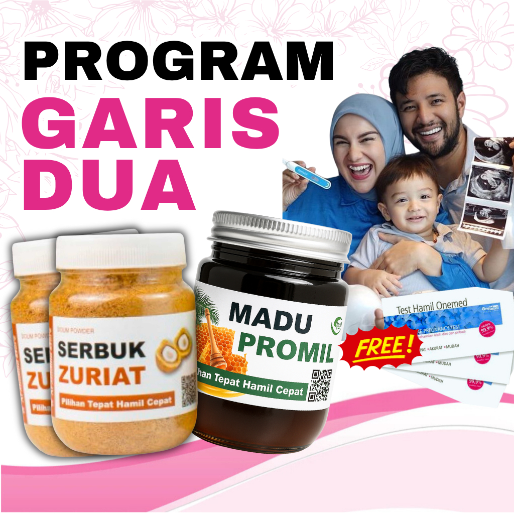 

paket promil Serbuk zuriat 125 Gram + Madu 250 Gram