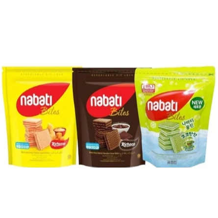 

Nabati Bites Richeese Pouch100gr || Cokelat || Cocopan || Cheese