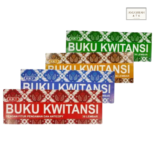 

Buku Kwitansi Kiky Ukuran Kecil 36 Lembar
