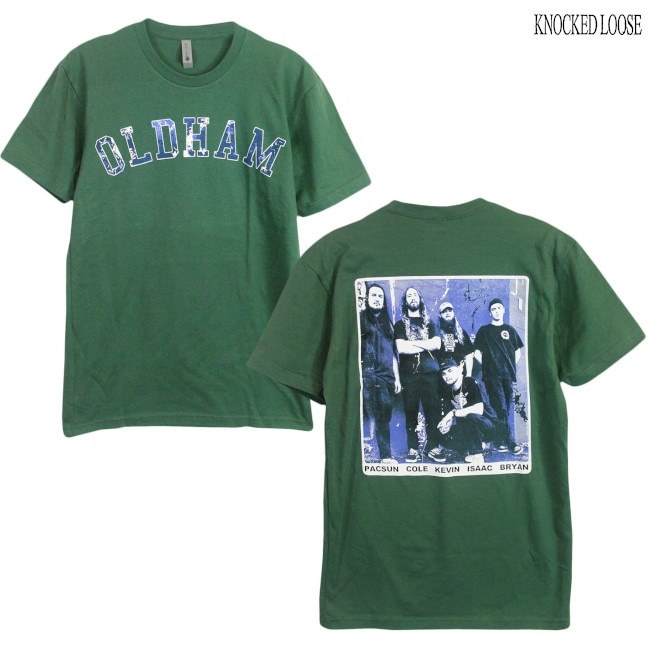 T-shirt Knocked Loose 'Oldham' Official Merchandise
