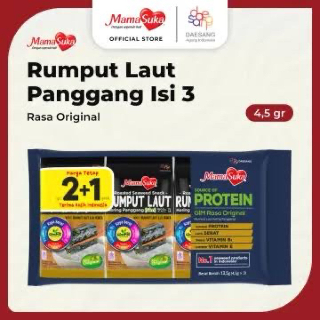 

Rumput laut isi 3 mamasuka