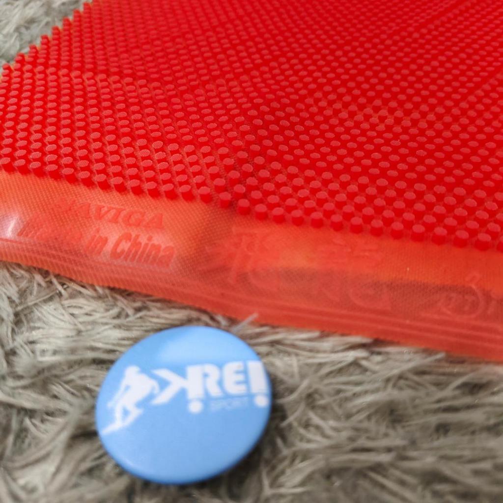 Karet Bet Pingpong Bintik Proses Panjang Superblok OX Long Pips Saviga Dawei