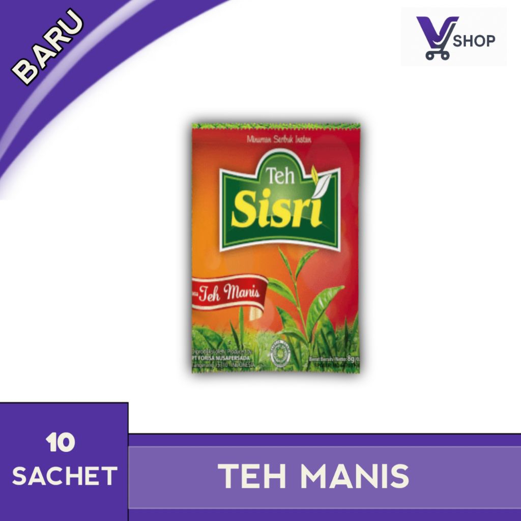 

(Vshop) Teh sisri teh manis - 10 sachet