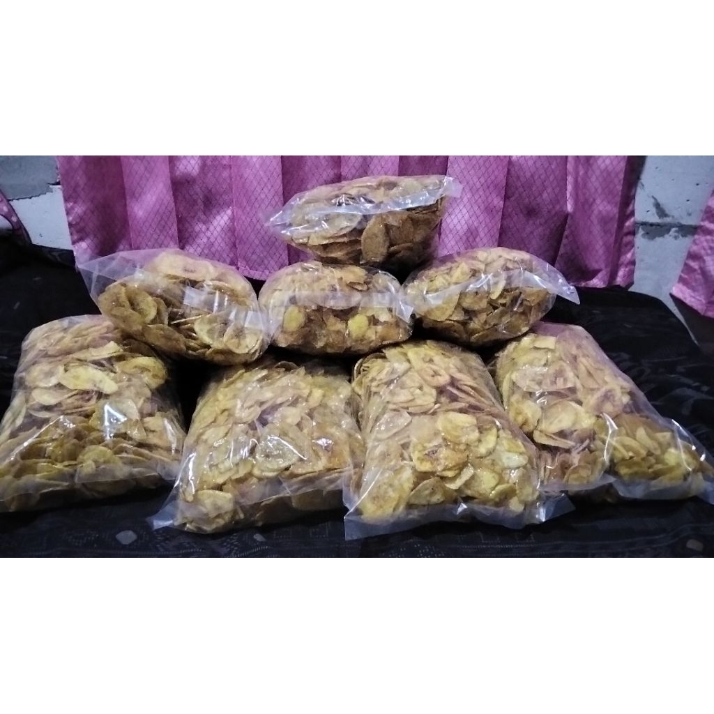 

kripik pisang manis gurih 1kg