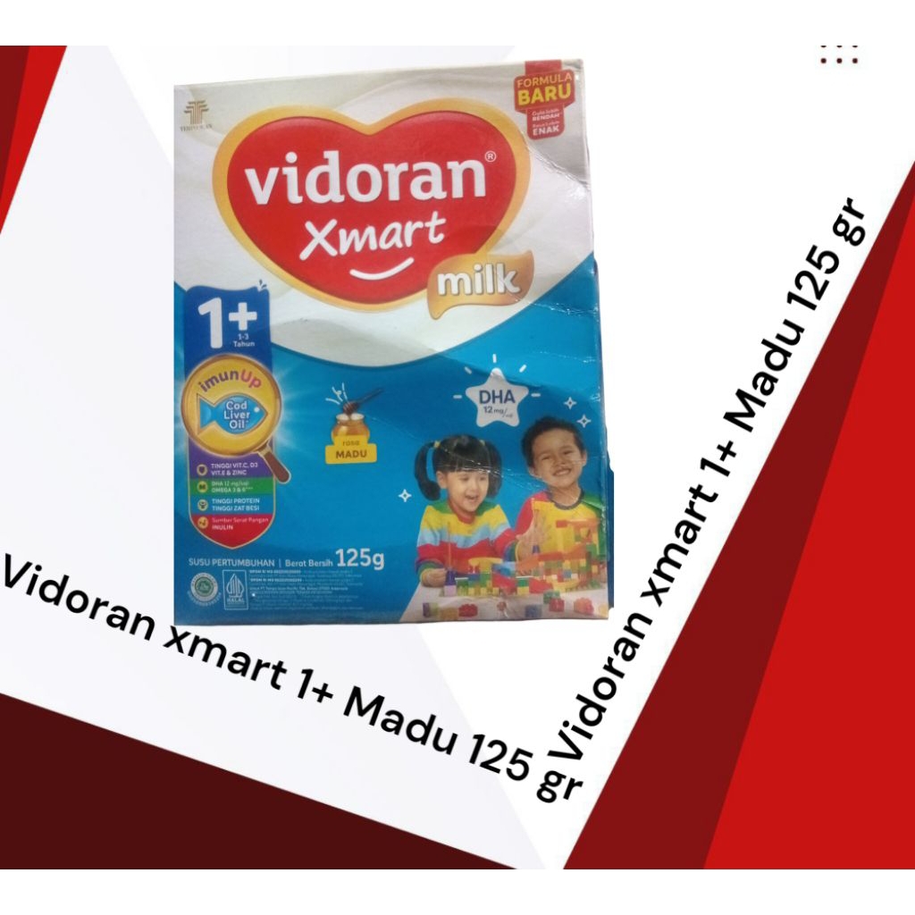 

Vidoran xmart 1+ Vanila dan Madu 125 gr
