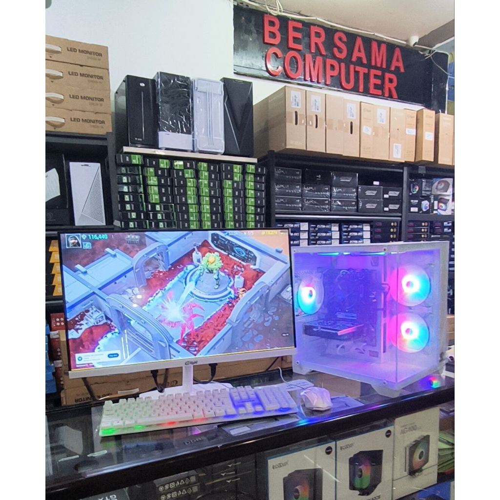 PC RAKITAN GAMING/KANTOR i5 3470 FULLSET SIAP PAKAI