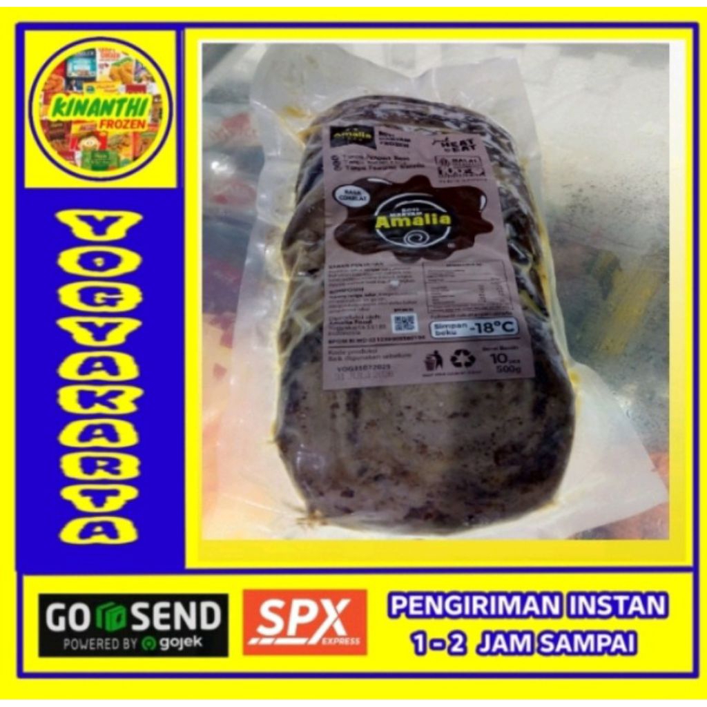 

roti Maryam Amalia Coklat isi 10,Jogja Frozen