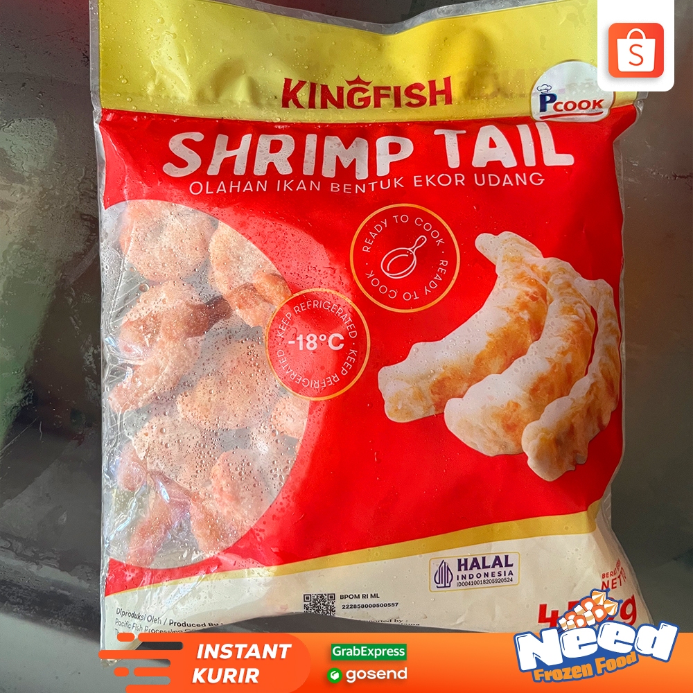 

KINGFISH SHIRMP TAIL UDANG BESAR 450GR | KINGFISH SHIRMP TAIL UDANG MINI 450GR | OLAHAN UDANG FROZEN