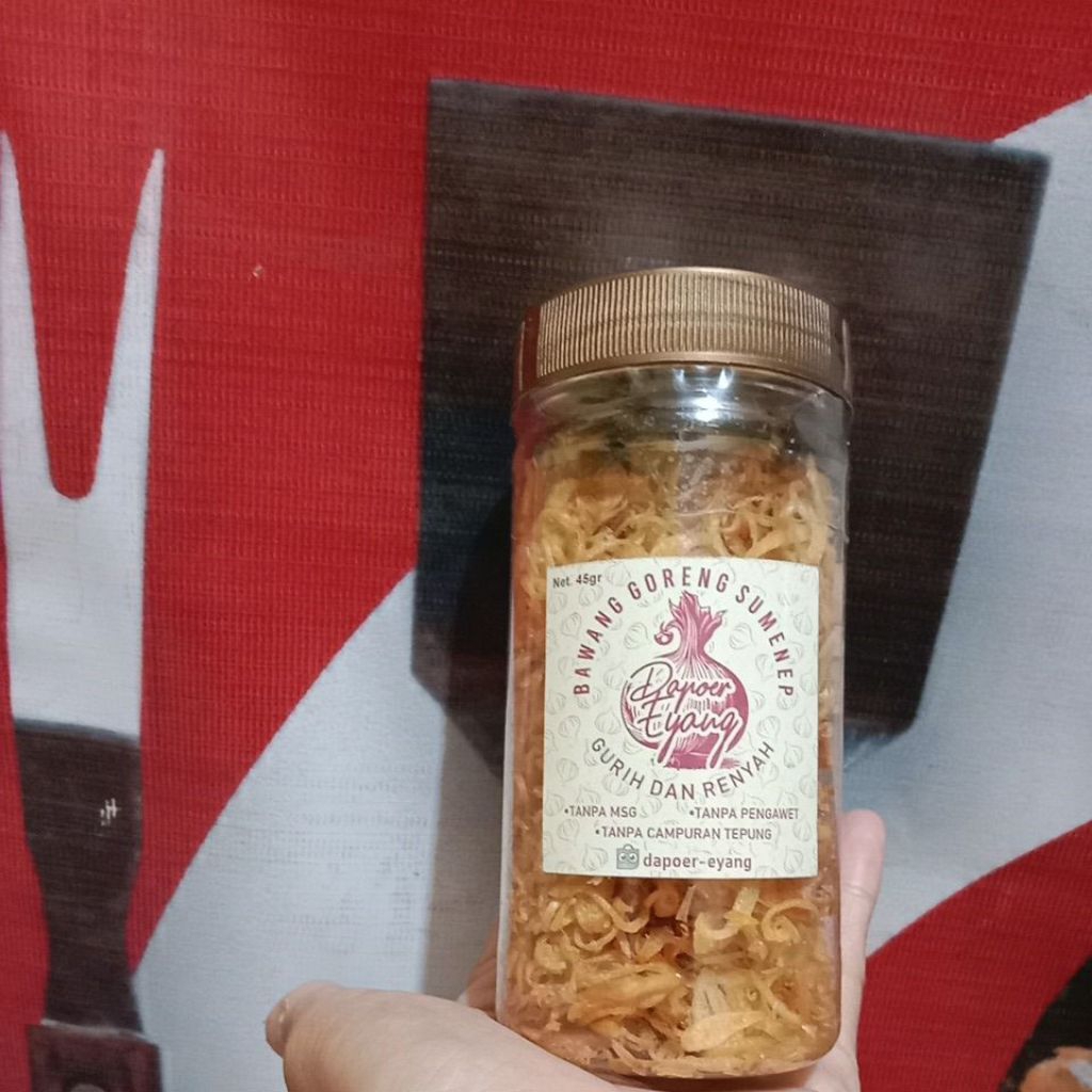 

Bawang goreng sumenep asli