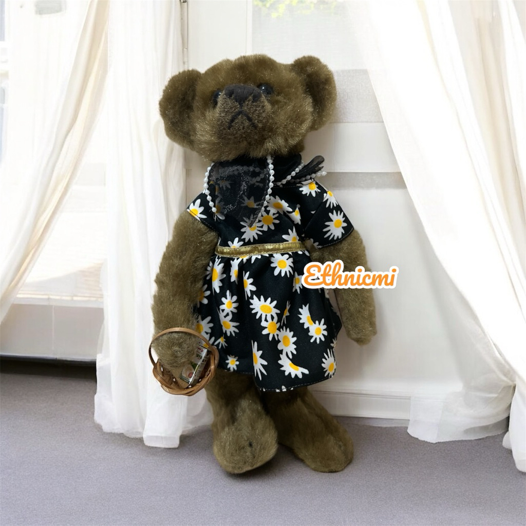 teddy bear klasik Brass Button