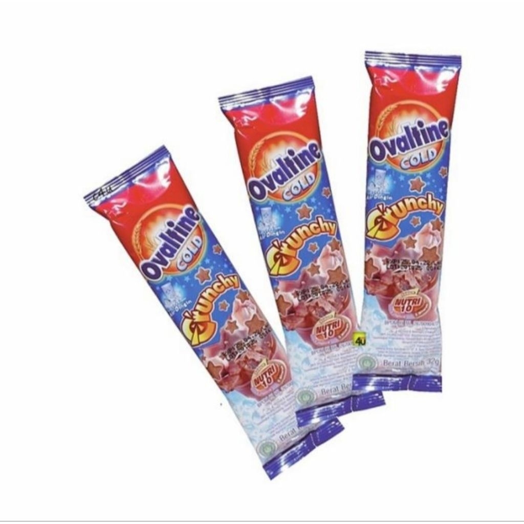 

Ovaltine Cold Crunchy Susu Bubuk Coklat Stik 32 Gr (1 Pcs)
