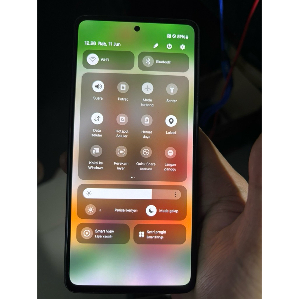 lcd samsung a52 ori copotan di jamin bukan ex repair glass