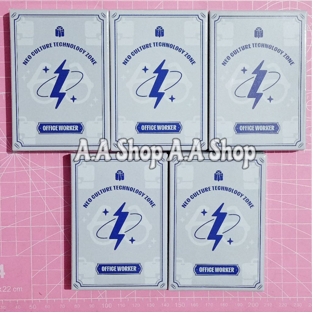 Ready NCT ZONE Office Worker Photocard Official Konsep Only Concept set Johnny Yuta Kun Ten Doyoung 