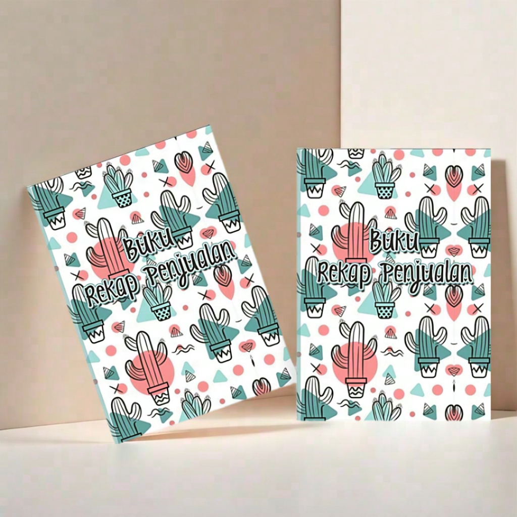 

Buku Tulis Rekap Penjualan Olshop 100 Halaman Ukuran Buku A5 (Patern Cover)