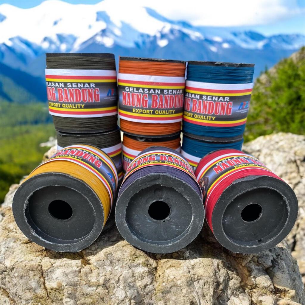 GELASAN BENANG/KENUR/SENAR/SULUR LAYANGAN ADUAN CAP MAUNG BANDUNG / GELASAN